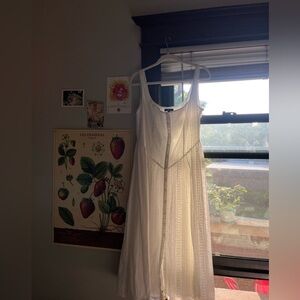 White Summer/Spring/ Graduation Dress